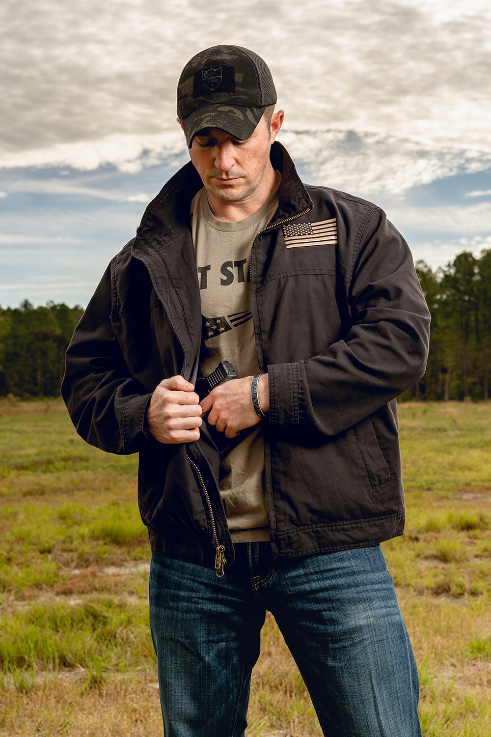 Lightweight Conceal Carry Jacket - Nine Line Apparel