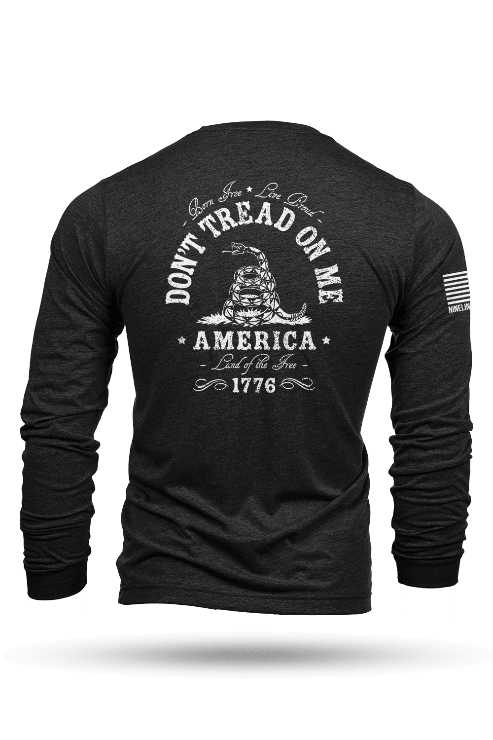 Long-Sleeve Shirt - Don't Tread On Me - Nine Line Apparel