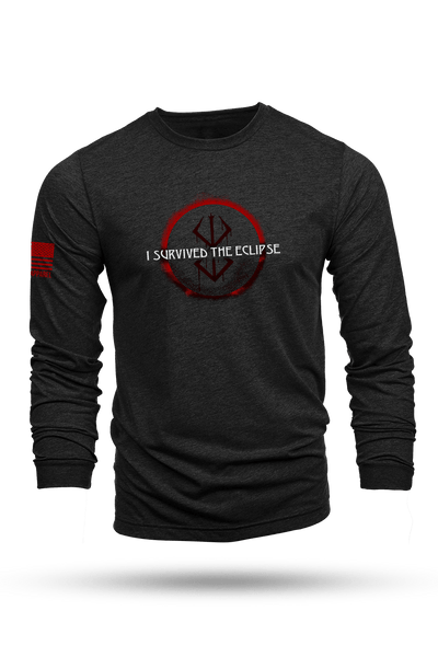 Long-Sleeve Shirt - I Survived the Eclipse