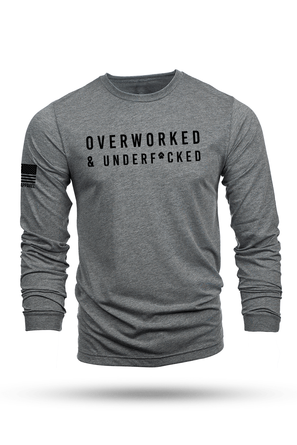Long-Sleeve Shirt - Overworked Taz - Nine Line Apparel