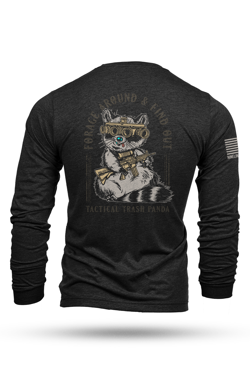 Long-Sleeve Shirt - Tactical Trash Panda