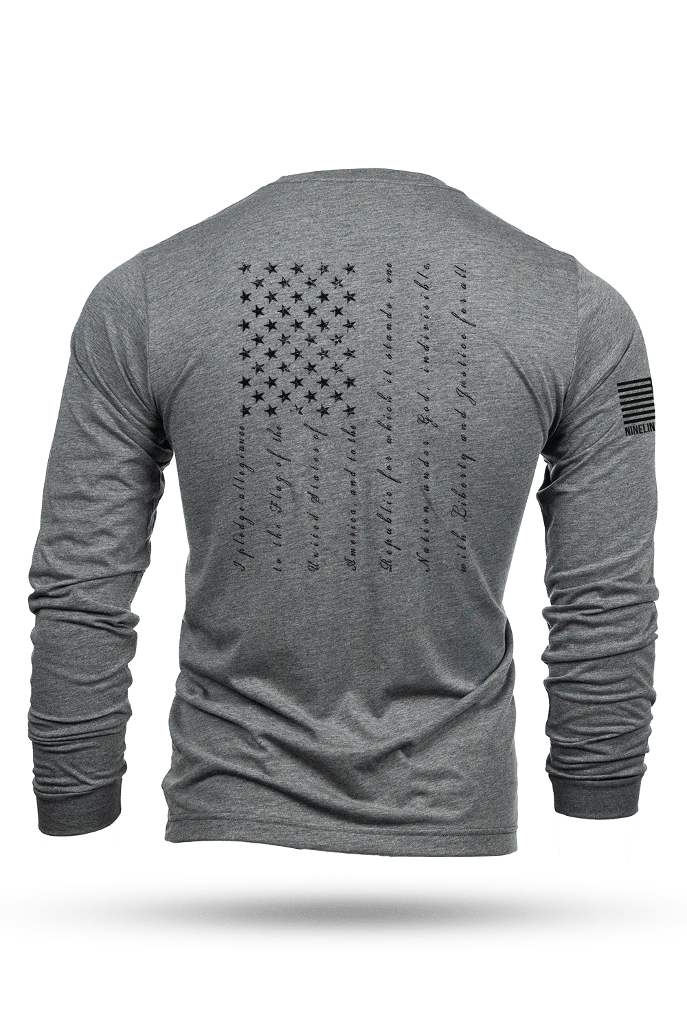 Long-Sleeve Shirt - The Pledge - Nine Line Apparel