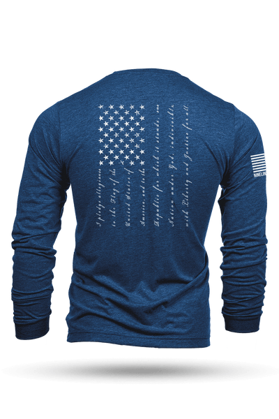Long-Sleeve Shirt - The Pledge - Nine Line Apparel