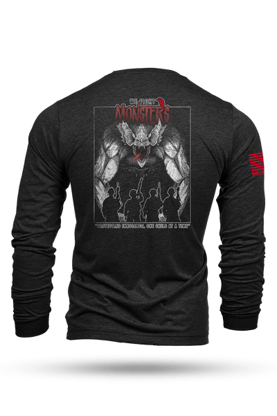 Long-Sleeve Shirt - We Fight Monsters - Nine Line Apparel
