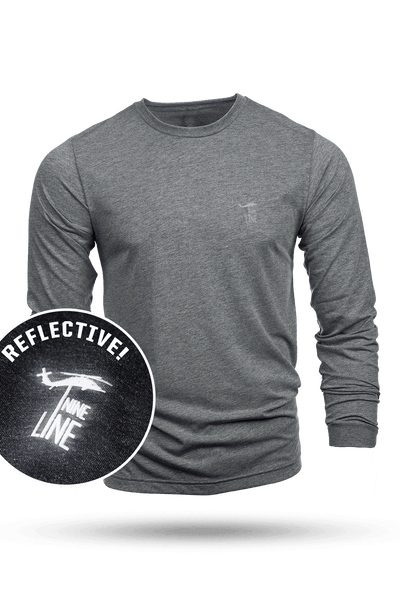 Long-Sleeve T-Shirt - Reflective - Core - Nine Line Apparel