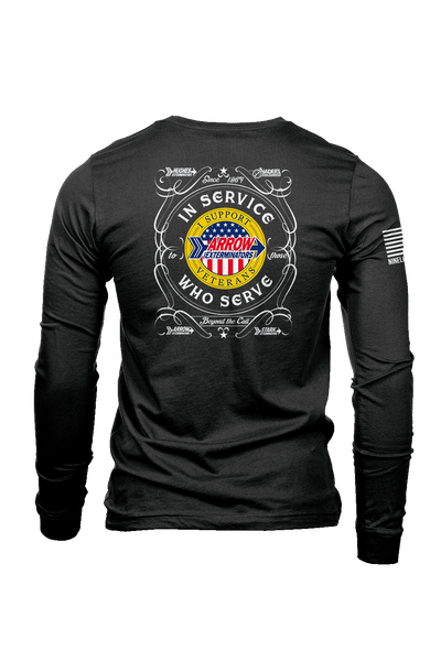 Long Sleeve Tri-Blend - Arrow Exterminators - Nine Line Apparel