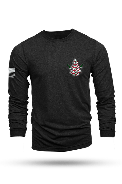 Long Sleeve Tri-Blend - Cake Tree - Nine Line Apparel