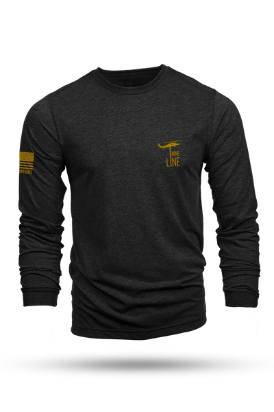 Long Sleeve Tri-Blend - Duck, Duck, Off-Road - Nine Line Apparel