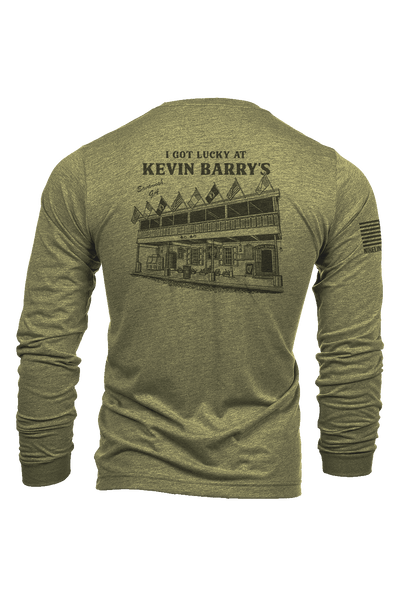 Long Sleeve Tri-Blend - Kevin Barry's St Patrick's - Nine Line Apparel