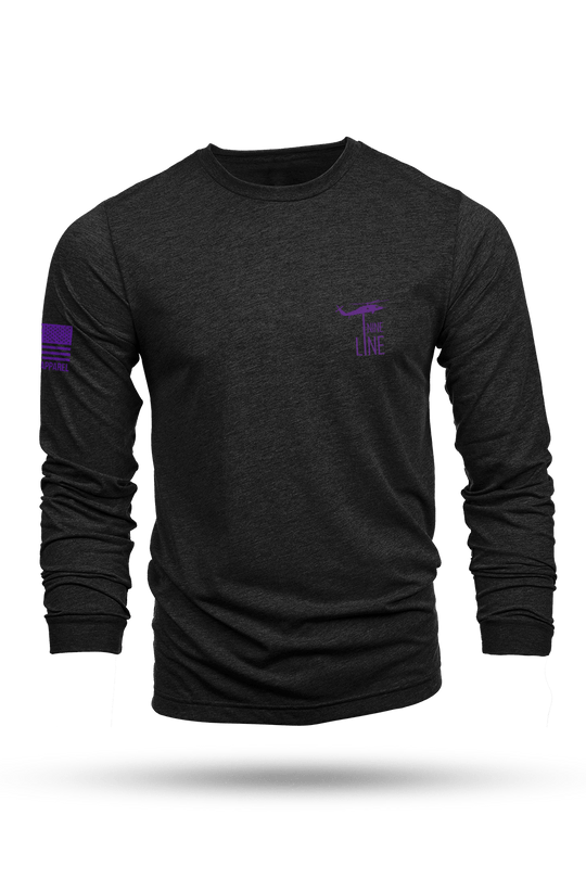 Long Sleeve Tri-Blend - Let The Good Times Roll - Nine Line Apparel