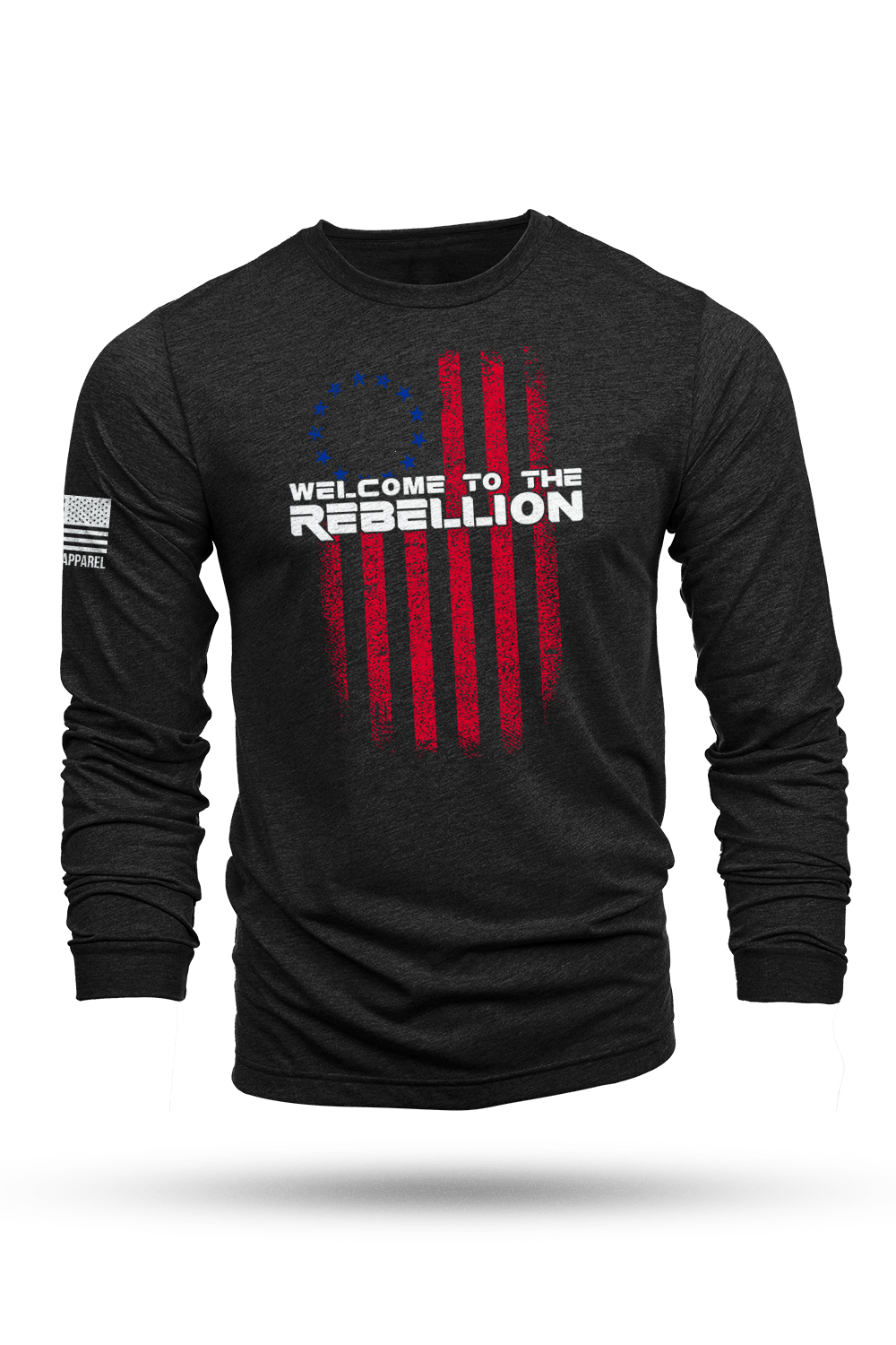 Long Sleeve Tri-Blend - Rebellion RWB - Nine Line Apparel
