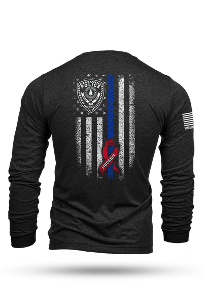 Long Sleeve Tri-Blend - Rincon Police - Hudson - Nine Line Apparel