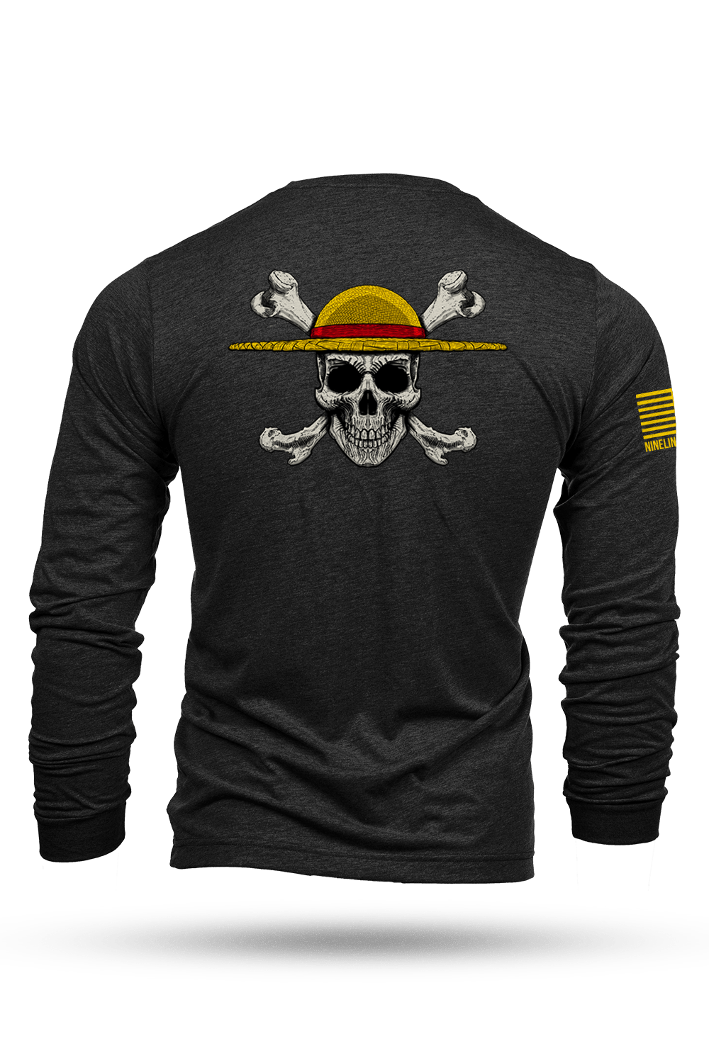 Long Sleeve Tri-Blend - Straw Hat - Nine Line Apparel