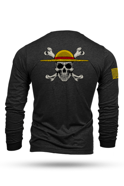 Long Sleeve Tri-Blend - Straw Hat - Nine Line Apparel