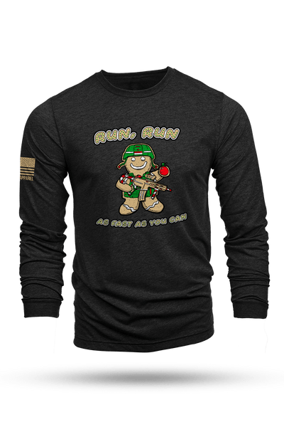 Long Sleeve Tri-Blend - Tacticalbread Man - Nine Line Apparel