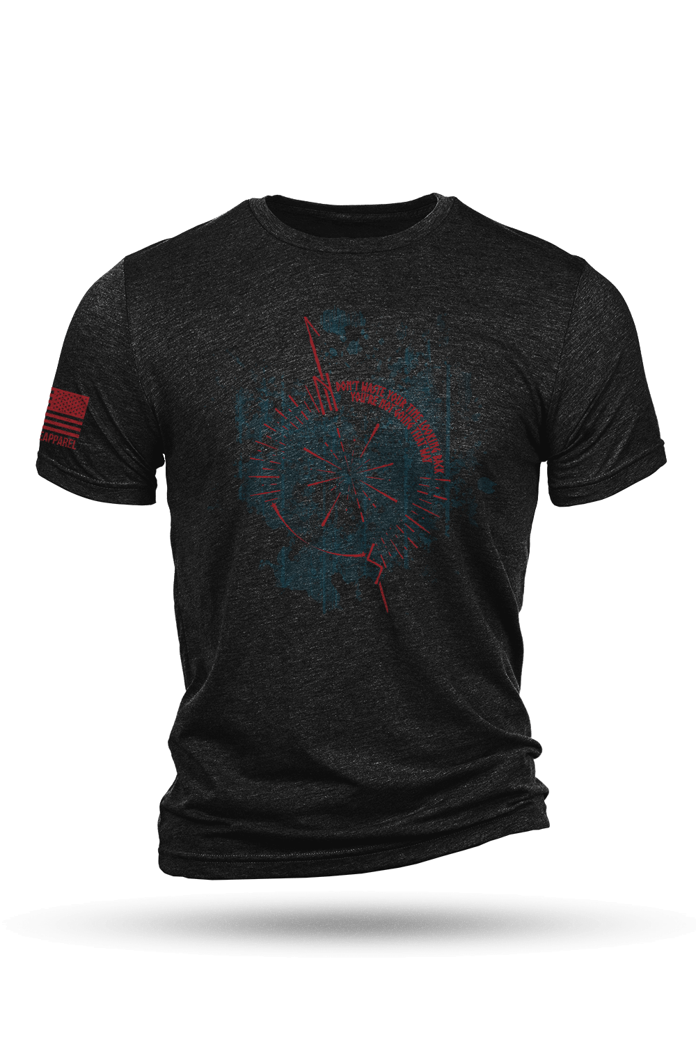 Mark "Oz" Geist - Tri-Blend T-Shirt - Oz Compass - Nine Line Apparel