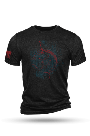 Mark "Oz" Geist - Tri-Blend T-Shirt - Oz Compass - Nine Line Apparel