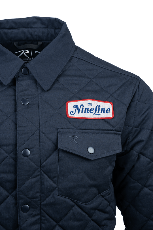 Men's Diamond Quilted Jacket - Nine Line Apparel