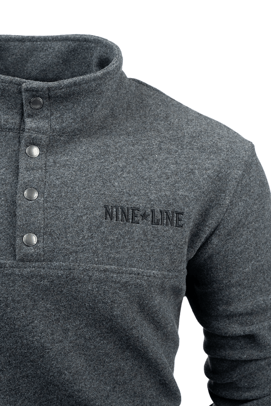 Men's Flannel Snap Pullover - Nine Line Apparel