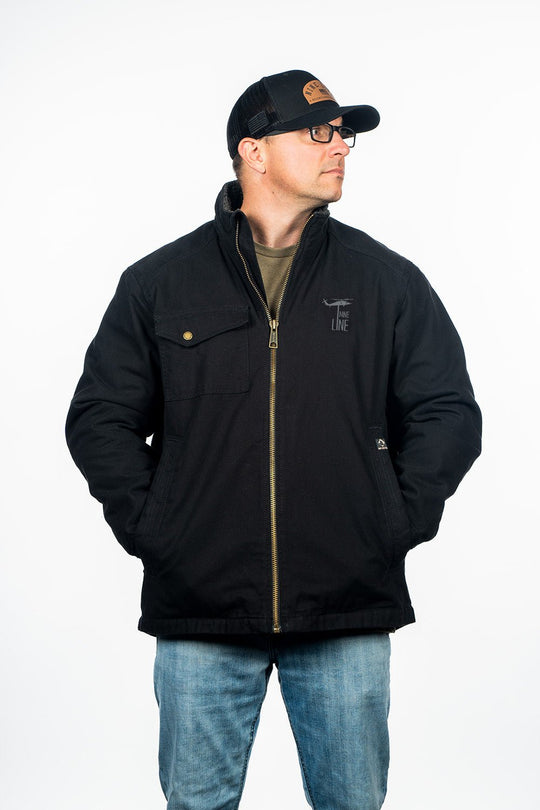 Men's Fleece Lined Jacket - Nine Line Apparel