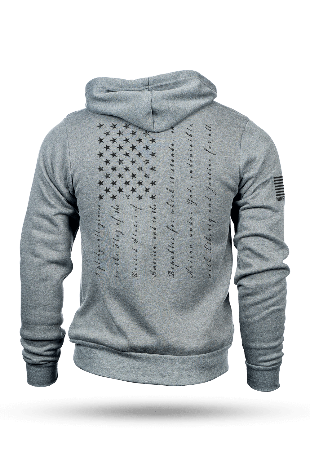 The Pledge - Men's Full-Zip Hoodie – Nine Line Apparel