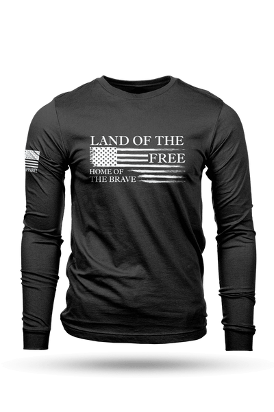 Men's Long Sleeve - Home of the Brave - Nine Line Apparel