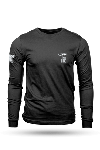 Mens Long Sleeve - I Stand - Nine Line Apparel