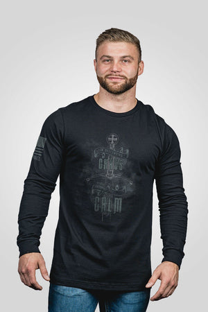 Men's Long Sleeve - Oz-Be The Calm - Nine Line Apparel