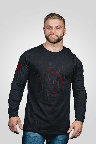 Men's Long Sleeve - Oz Compass - Nine Line Apparel