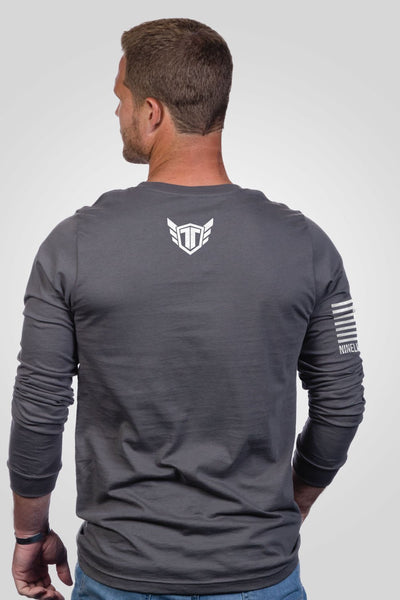 Men's Long Sleeve - Tig - Double Tap - Nine Line Apparel