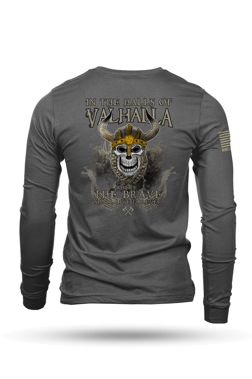 Mens Long Sleeve - Valhalla - Nine Line Apparel