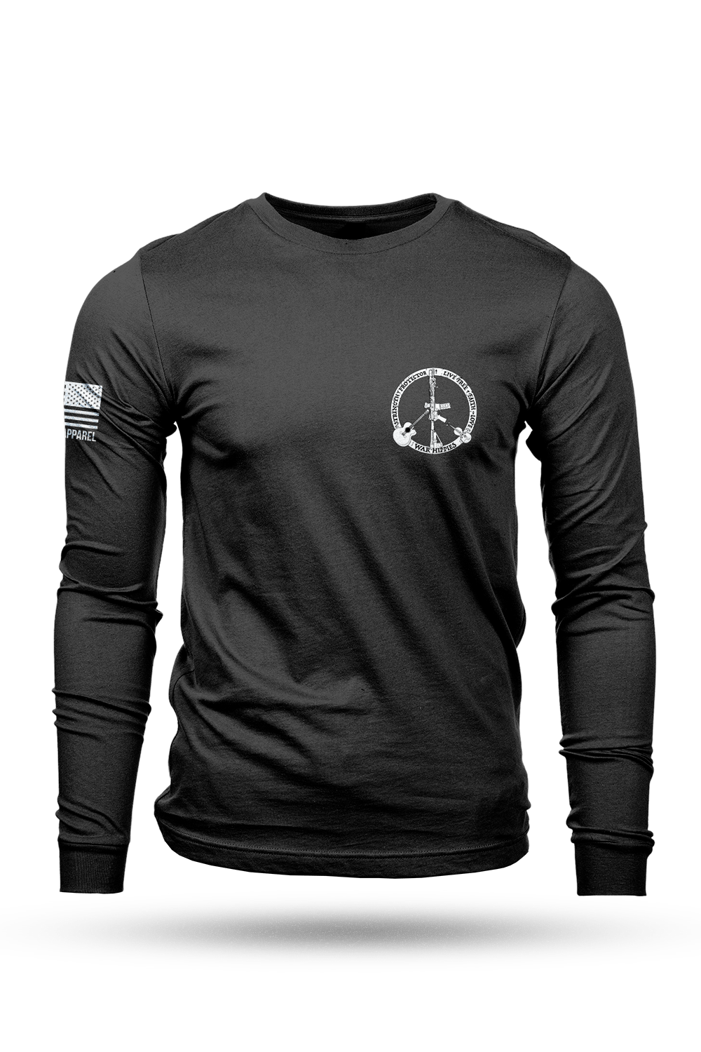 Men's Long Sleeve - War Hippies - Free - Nine Line Apparel