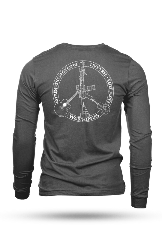 Men's Long Sleeve - War Hippies - Logo - Nine Line Apparel