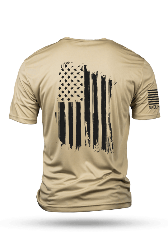 Men's Moisture Wicking T-Shirt - America - Nine Line Apparel