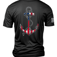 Anchor Flag - Moisture Wicking T-Shirt
