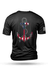 Anchor Flag - Moisture Wicking T-Shirt