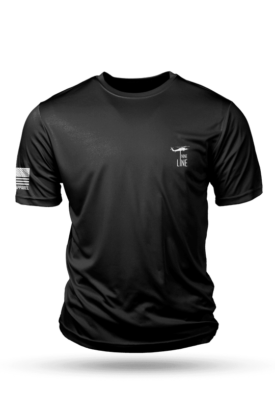 Men's Moisture Wicking T-Shirt - Anchor Flag - Nine Line Apparel