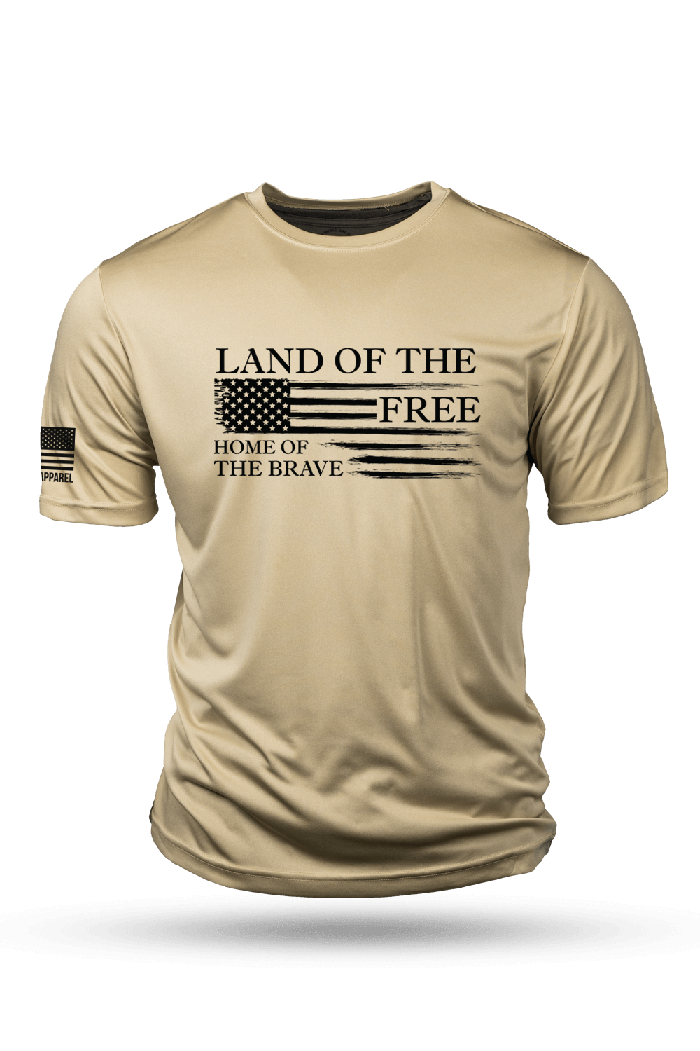 Men's Moisture Wicking T-Shirt - Home of the Brave - Nine Line Apparel