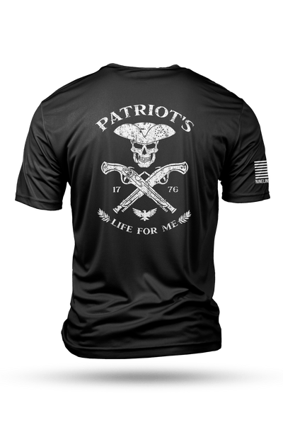 Men's Moisture Wicking T-Shirt - Patriots Life For Me - Nine Line Apparel