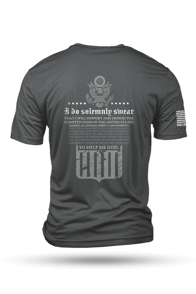 Men's Moisture Wicking T-Shirt - The Oath - Nine Line Apparel