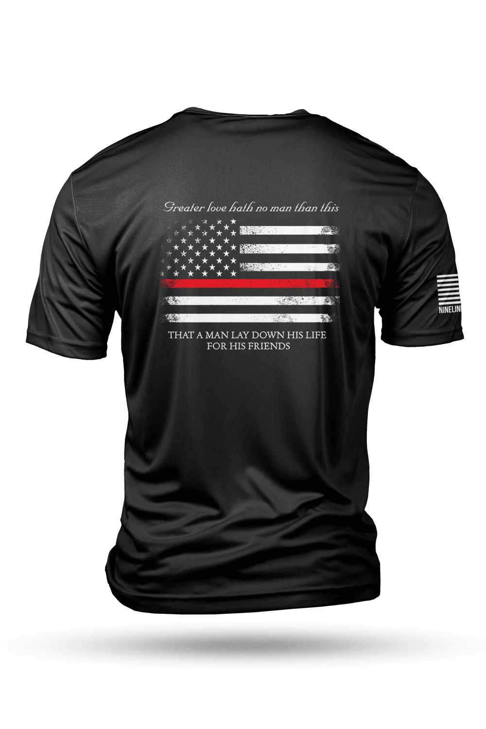 Thin red deals line flag shirt