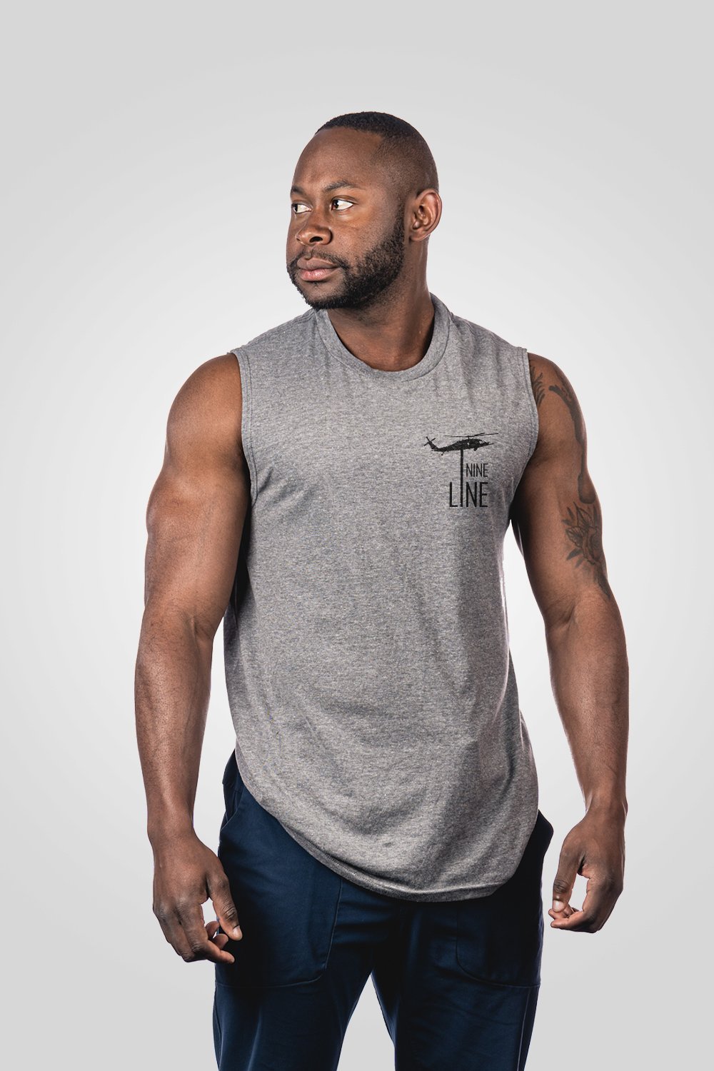 Mens Muscle Tank - America - Nine Line Apparel