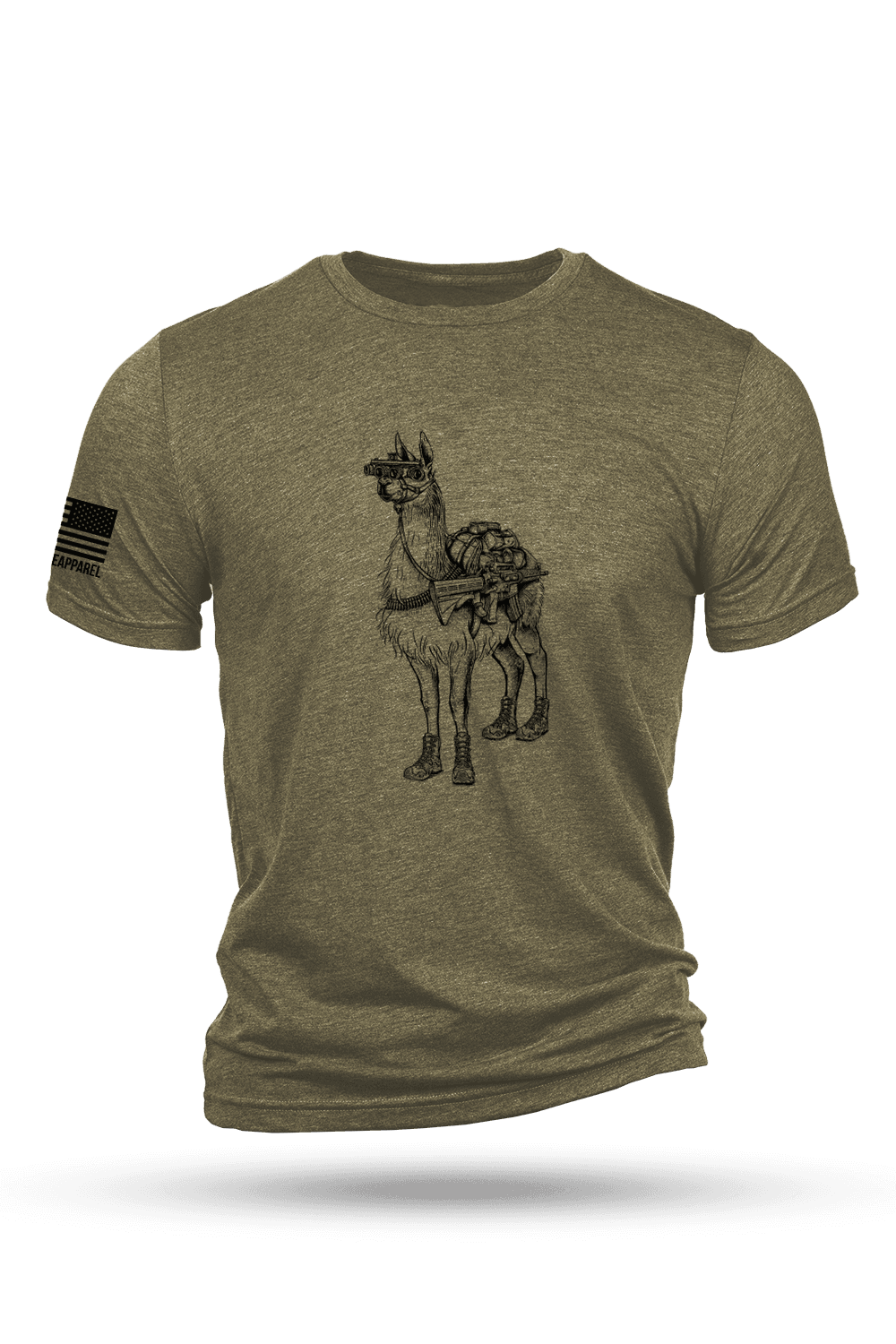 Men's T-Shirt - Freedom LLAMA - Nine Line Apparel