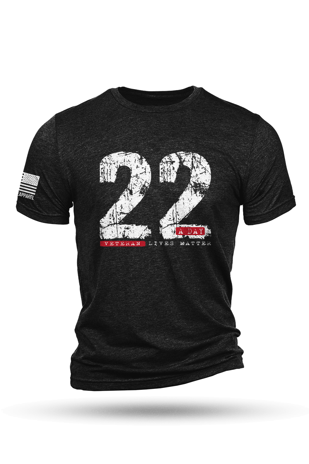 Men's Tri-Blend T-Shirt - 22 A Day - Nine Line Apparel