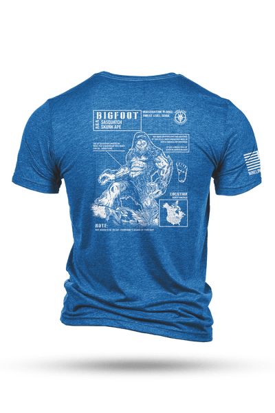 Men's Tri-Blend T-Shirt - Bigfoot (NLA Cryptid Hunters) - Nine Line Apparel