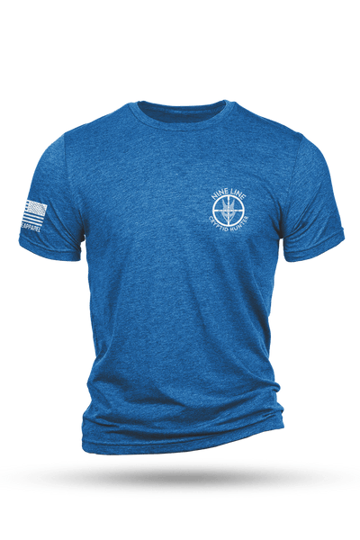 Men's Tri-Blend T-Shirt - Bigfoot (NLA Cryptid Hunters) - Nine Line Apparel