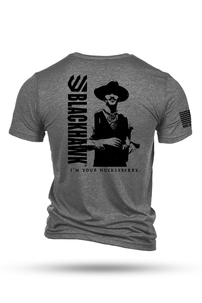 Men's Tri-Blend T-Shirt - Blackhawk Huckleberry - Nine Line Apparel