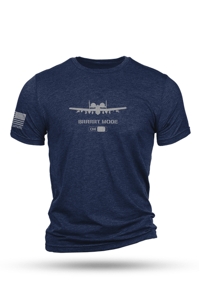 Men's Tri-Blend T-Shirt - BRRRRT MODE - Nine Line Apparel