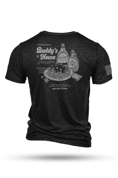Men's Tri-Blend T-Shirt - Buddy's House of Breakfast - Nine Line Apparel