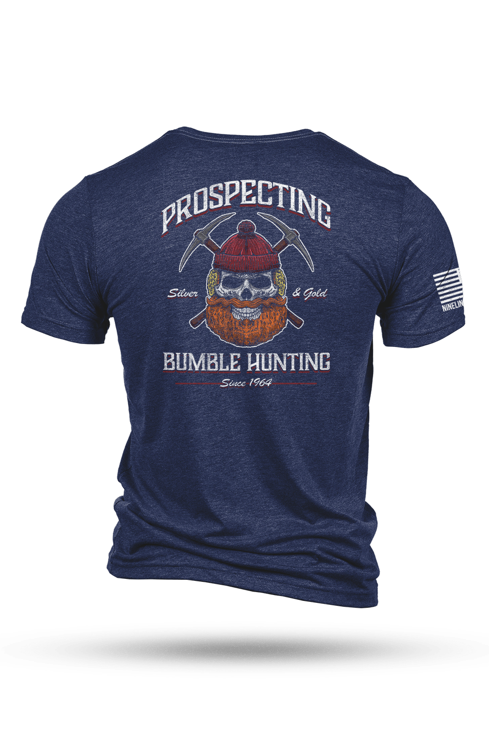 Men's Tri-Blend T-Shirt - Bumble Hunter - Nine Line Apparel